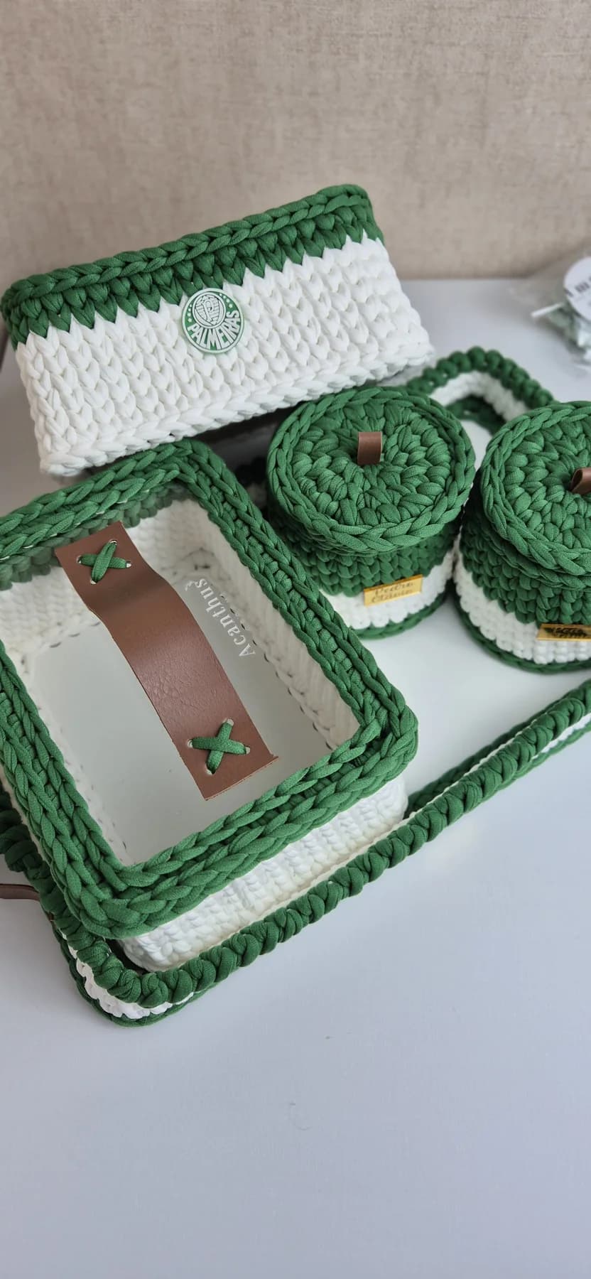 Kit Higiene 5 Peças — Palmeiras, foto 3