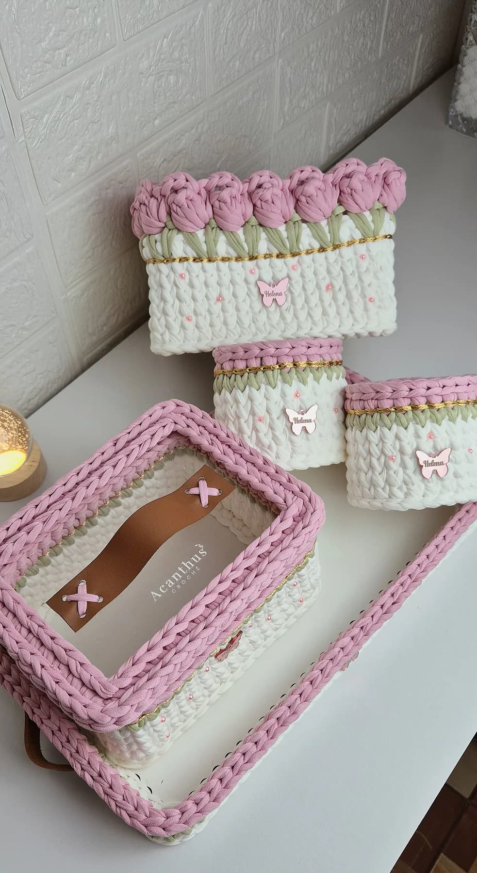 Kit Higiene Tulipa — Helena, foto 2