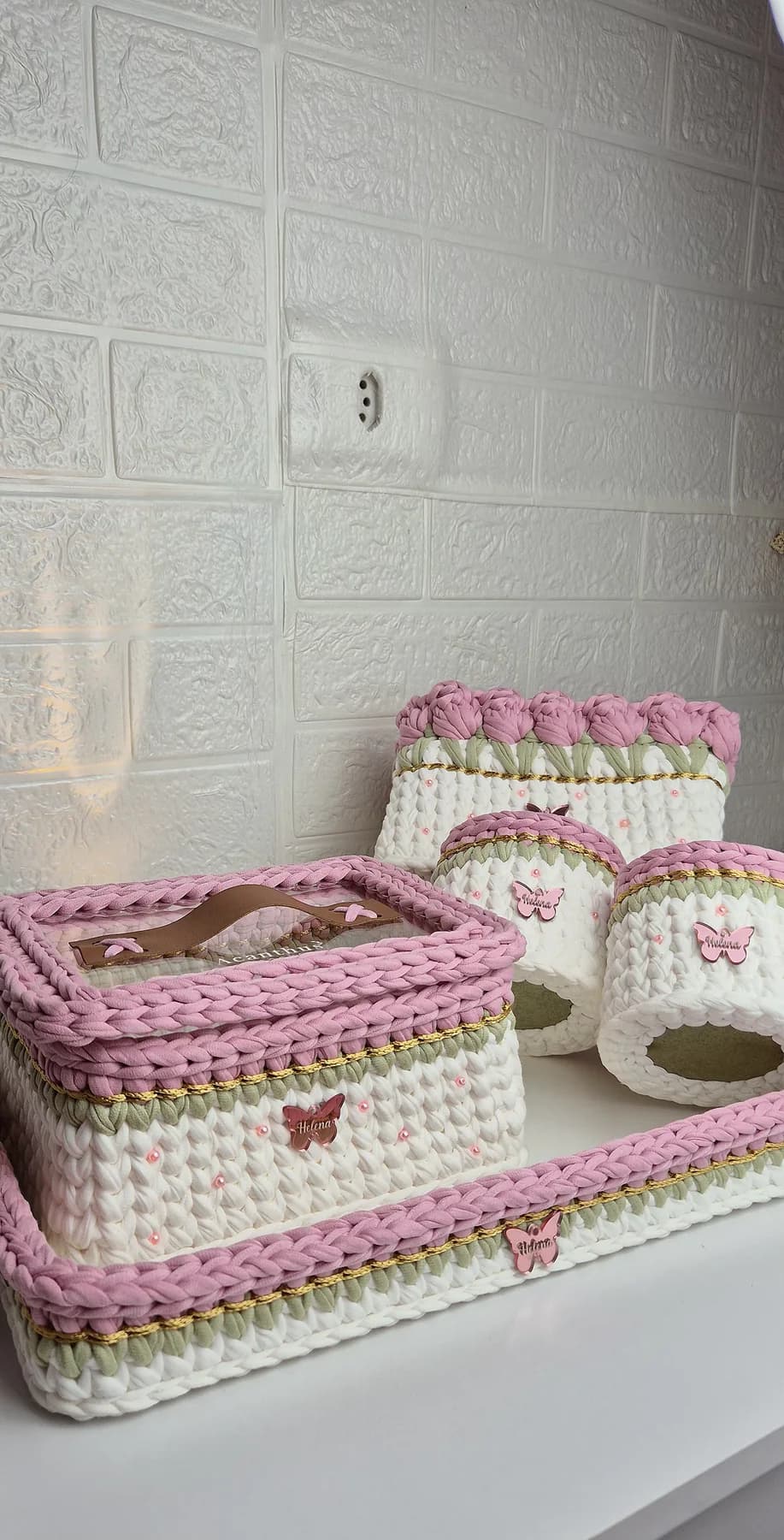 Kit Higiene Tulipa — Helena, foto 3