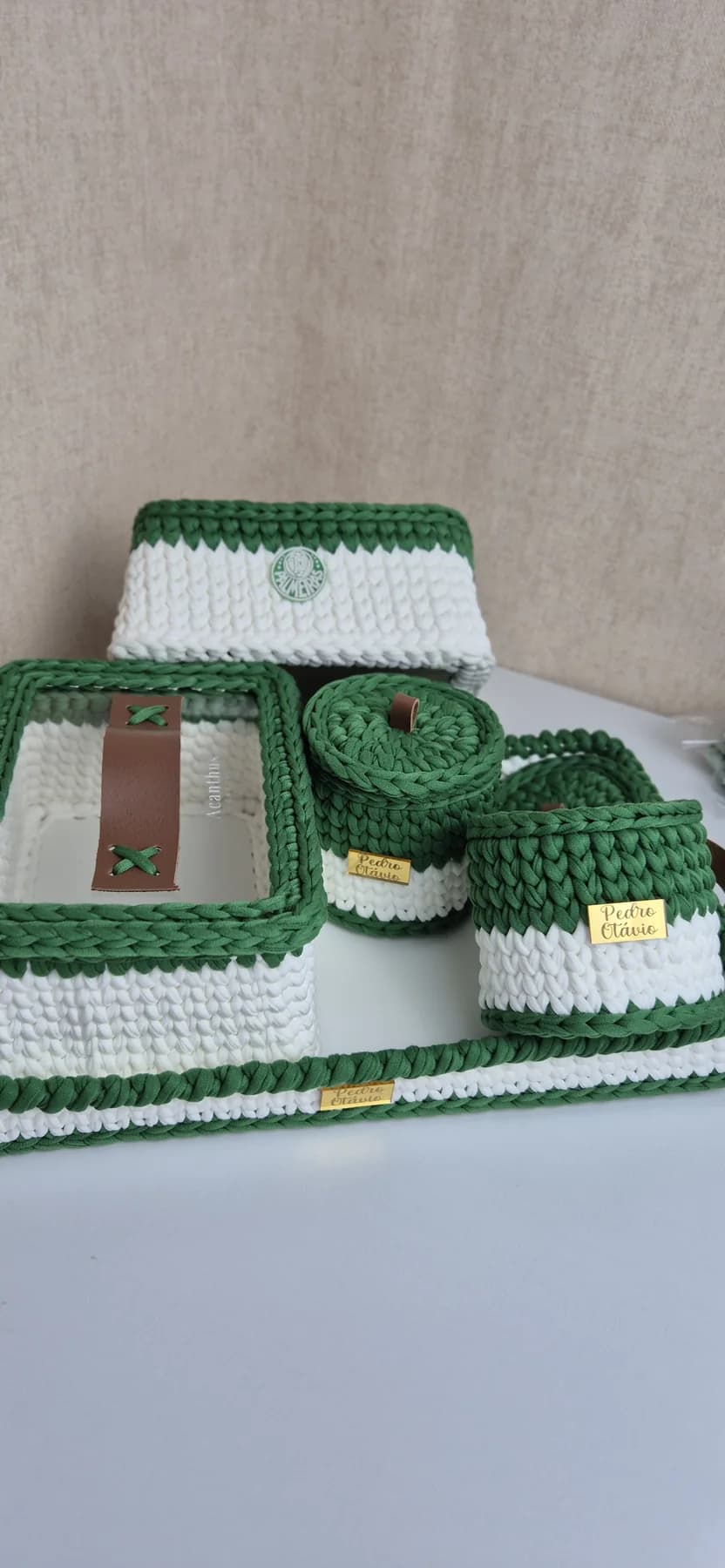 Kit Higiene 5 Peças — Palmeiras